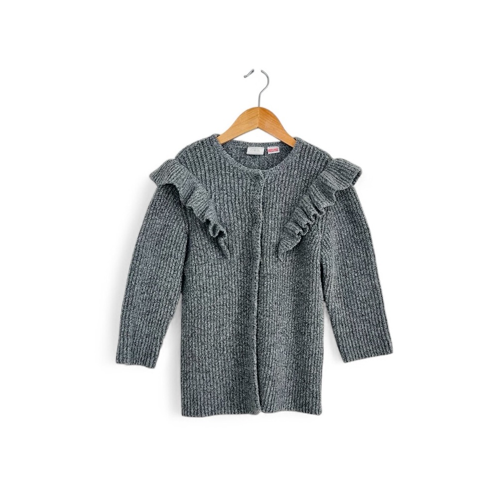 Zara Kids Ruffled Cardigan